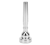CHEOTIME Boquilla de trompeta 7C, juego de boquillas de trompeta para principiantes, accesorio de instrumento musical plateado para principiantes