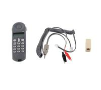 CHEOTIME C019 Teléfono, Línea Telefónica Probador de Cable de Red Probador de Prueba de Tope de Teléfono de Pared Juego de Cables de Herramientas de Lineman con Conectores Función