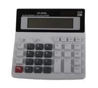 CHEOTIME Calculadora de Escritorio de 12 dígitos, Pantalla LCD Grande, calculadora básica portátil, calculadora Digital de Escritorio de Respuesta rápida Segura para Estudio de ofi