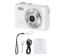 CHEOTIME Cámara de Llaves, cámara Digital portátil con Video HD de 1080p HD 12MP, Pantalla de 0.96 Pulgadas y 6 filtros para la grabación de Estudio de Viaje (Blanco)