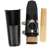 Cheotime Clarinet Ligature, ligadura del boquilla del clarinete Ligature de clarinete plateado B plano con tornillos ajustables para boquilla de clarinete BB instrumento de viento