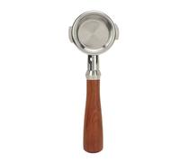 CHEOTIME Coffee Bottomless Portafilter for 58mm, Stainless Steel Head and Filter Basket and Ergonomically Designed Handle Espresso Machine Portafilter for Expobar E61