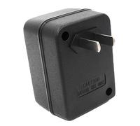 CHEOTIME Convertidor de Voltaje de 5 W, Adaptador de Viaje AC110 V a 220 V, convertidor de Voltaje Elevador, Adaptador de Voltaje con Salida Universal, disyuntor