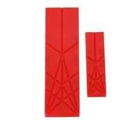 CHEOTIME Cucharas de medición 3 en 1, paquete de 2 utensilios de cocina plegables multifuncionales de polígono de silicona con 6 tamaños, cucharas de ingredientes para cocinar y hornear