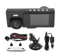CHEOTIME Dash CAM Frontal e Interior, 3 Lentes 1080P Dashcam con IR Visión Nocturna Grabación en Bucle Gran Angular de 170 Grados Dashcam Conducción Grabación en Bucle Sensor G
