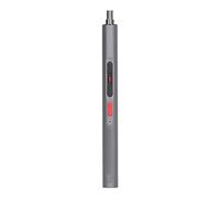 CHEOTIME Destornillador eléctrico, mini destornillador eléctrico inalámbrico de precisión con pantalla LED, cuerpo de aleación de aluminio, herramienta recargable para reparación