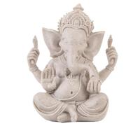 CHEOTIME Estatua del Elefante del Señor Ganesha, Escultura Elefante Hindú, Estatua del Dios Indio Señor Ganesha, Estatuilla de Resina Adornos de decoración de para el hogar, jardín, Coche