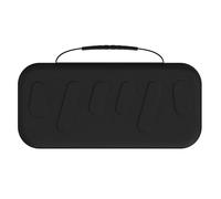 CHEOTIME Estuche para consola de juegos, estuche rígido de transporte compatible con Rog Ally X, bolsa protectora de EVA a prueba de caídas y golpes, consola portátil y accesorios (Negra)