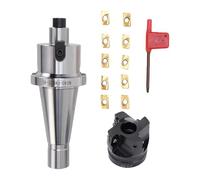 Cheotime Face Mill, Face Mill NT40 FMB22 Extensión del soporte 400R Fin de la carcasa Cortero de molino 10pcs APMT1604 CNC Insertos de carburo Fin de la fábrica de la fábrica Facil