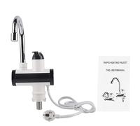 CHEOTIME Grifo de calefacción de calefacción de calentador de agua caliente y caliente de agua caliente, exhibición de temperatura de ABS de calidad para baño de cocina grande deba