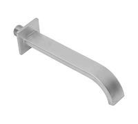 CHEOTIME Grifo universal para bañera de repuesto para montaje frontal en la pared, boquilla desviadora para bañera, rosca IPS de 1/2 ", conexión de tubería de acero inoxidable,