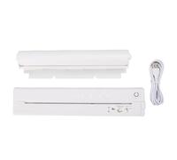 CHEOTIME Impresora portátil sin Tinta, Impresora térmica inalámbrica Bluetooth con Soporte de Soporte 8.5x11 Pulgadas Carta A4 2-8.5 Pulgadas de Ancho Bluetooth Compatible con Android iOS (Blanca)