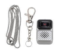 CHEOTIME Keychain Camera, Mini HD Video Recorder 2MP Photo, 480P Video Resolution for Travel Travel Study Recording Social Creative Photography (Sliver)