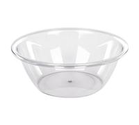 CHEOTIME Lavabo Bañera Transparente, Lavabo Transparente Espesar PET Gran Capacidad Multifunción Redondo Lavabo Transparente Bañera para el Hogar Cocina Baño (Medium)