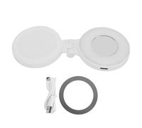 CHEOTIME Magnetic Selfie Light, 3 Modes Folding LED Phone Fill Ring Lighting for Phone Video TikTok Recording Makeup Photography (White)