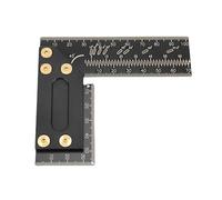 CHEOTIME Marking Ruler, Fiberglass, 100mm Precision Measurement, Multi Angle Marking Tool for Woodworking Construction Projects