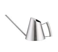 CHEOTIME Mini regadera de 400 ml para Plantas de Interior, regadera de Acero Inoxidable con Pico Largo, plantación de jardín cepillada para Interiores y Exteriores