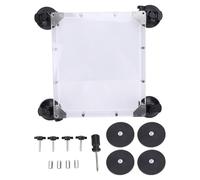 CHEOTIME Mini soporte magnético, 4 bases magnéticas, soporte de techo para coche, apto para Mini, kit de montaje de ventosa fuerte, soporte magnético para techo de coche, RV,