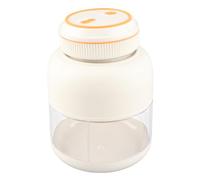 CHEOTIME Portable Juicer Cup,Upgraded Blade Ice Crusher Blender 1300mAh Battery 800ml Capacity Self Cleaning for Smoothies Shakes on the Go (White)