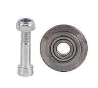 CHEOTIME Rueda cortadora de azulejos Silverline de 22 mm, accesorio de repuesto para cortador, rueda cortadora de carburo de tungsteno para corte de piedra, repuesto para corte de