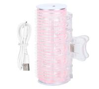 CHEOTIME Rulos de pelo eléctricos recargables, mini juego de rodillos de flequillo calentados por USB, volumen de cabello autoadhesivo, herramientas de peinado para rizar el