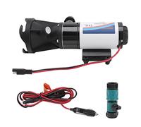 CHEOTIME RV Macerator Pump 12V 12GPM Bomba de residuos 144w DC 45LPM Bomba maceradora portátil Fácil instalación para RV Marine Cocina Baño