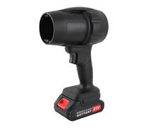 CHEOTIME Soplador inalámbrico, soplador portátil de batería dual de 21 V, ventilador de turbina ligero de velocidad variable para soplar hojas, limpieza de patio, cuidado del