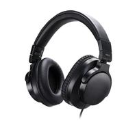 CHEOTIME Studio Monitor Headphones, Spring Wired Over Ear DJ Headset with 40mm Drivers Closed Back Design High Sensitivity Wide Response for Recording Mixing Podcast Streaming