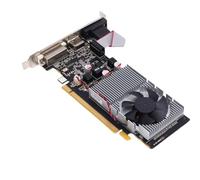 CHEOTIME Tarjeta gráfica GT705, Baja Potencia 1GB GDDR3 PCI Express Video Tarjeta VGA DVI HD Salida para Trabajo Diario de navegación Web y Entretenimiento Ligero