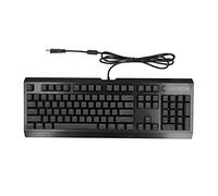 CHEOTIME Teclado mecánico, 104 Teclas Teclados para Juegos por Cable 10 Millones de clics Interfaz USB Teclado para Juegos para computadora portátil