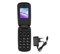 CHEOTIME Teléfono Celular con Tapa 2G para Personas Mayores, 1200 mAh, teléfono Celular gsm con Doble SIM, Pantalla a Color de 1,77 Pulgadas, teléfonos móviles para Personas (Enchufe Europeo)