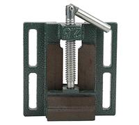 CHEOTIME Tornillo de banco de bloqueo, tornillo de banco de fresado de alta precisión de 2,5 pulgadas, abrazadera de banco para taladradora, mandíbulas ensanchadas aumentadas con v