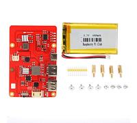CHEOTIME UPS Power Board Compatible con RaspberrPi, Li Battery Expansion Board 4000mAh Li Battery Power Supply Accesorios para protección contra sobrecorriente y sobredescarga