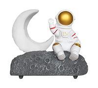 CHEOTIME Wireless Bluetooth Speaker with LED Light Astronaut and Moon Shape, Multifunction FM Radio Bass Stereo Decorative Speaker, Best Gifts for Teenage