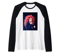 Cher Love Hurts Tour Está En Su Beso 1992 Camiseta Manga Raglan