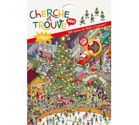 Cherche et trouve. 100 lutins de Noël à trouver: Avec 1 poster géant et 100 stickers numérotés (Cherche et trouve - Défi)