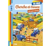 Cherche et trouve 1000 engins et véhicules: 50 jeux
