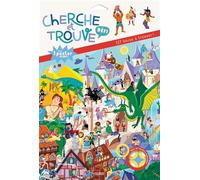 Cherche et trouve - 127 héros à trouver: Avec 1 poster géant et 127 stickers numérotés (Cherche et trouve - Défi)