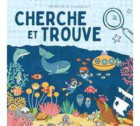 Cherche et trouve avec animaux, espace, dinosaure, princesse, océan: Livre pour enfant
