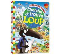 CHERCHE ET TROUVE GÉANT - LOUP - AUTOUR DU MONDE