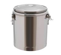 CHERIPOLI Recipiente térmico de 20 L/40 L para alimentos, cubo aislado con tapa, jarra térmica de acero inoxidable, para café, té o vino caliente, mantiene la comida caliente durante 12 horas y fría