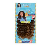 Cherish Junior/Deep Twist 8'' / Trenzas de pelo de ganchillo para niños/Color T27