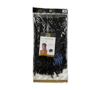 Cherish Yanky Twist - Extensiones de pelo, 16 pulgadas, rizos 100 % hechos a mano, extremos rizados naturales, color negro 1B