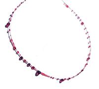 Cherjoury - Pulsera de gota de sangre, collar de cadena, collares, pulseras de aleación, joyería de Halloween para hombre y mujer