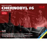 Chernobyl #6. Feat Of Divers (3 Figures) (100% New Moldes) 1 :3 5 Plástico Model