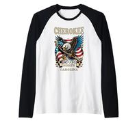 Cherokee (Carolina del Norte) Camiseta Manga Raglan