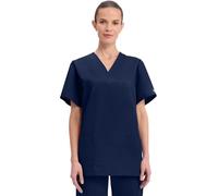 CHEROKEE Uniforme, Camiseta Unisex con cuello en V, Línea Originals, Azul (Navy), XXS