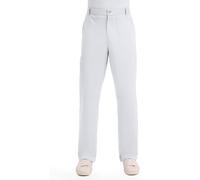 Cherokee - Uniforme, cuello en V, hombre, revolución, talla XS, azul marino, 18381, Blanco, S