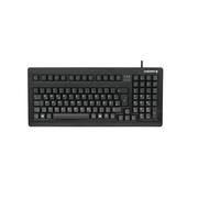 CHERRY 19" Compact PC Keyboard G80-1800, PS/2, PS/2, QWERTY, 1.75 m, 405 x 180 x 44 mm, 1190 g, 0-50 °C (QWERTZ) [Importado de Alemania] Negro