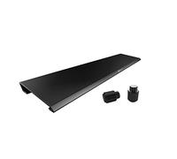 CHERRY AC 3.3, Reposamanos Ergonómico y Pies de Aluminio, Accesorio Original para el Teclado Gaming CHERRY MX BOARD 3.0 S, se Fija Rápidamente, Negro